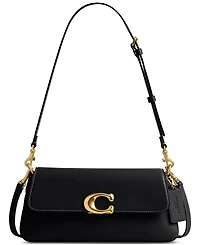 Coach Small Jet Leather Shoulder Bag
