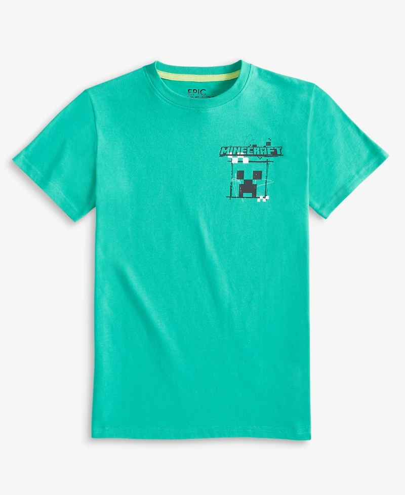 Epic Threads Little & Big Boys Minecraft Creeper T-Shirt, Exclusively at Macy's