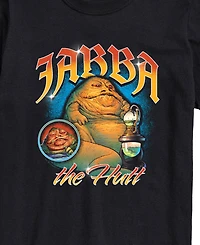 Airwaves Men's Star Wars Jabba the Hutt Short Sleeve T-Shirt