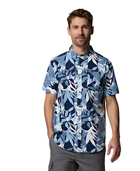 Columbia Men's Rapid Rivers Printed Short Sleeve Shirt