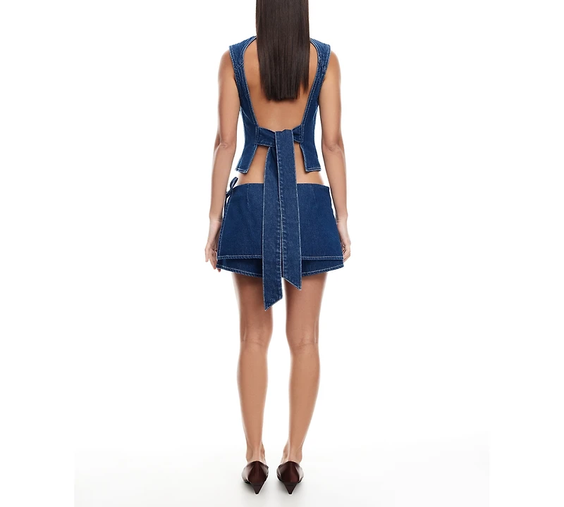 Lioness Women's Countryside Denim Crop Top