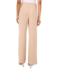 Sam & Jess Petite Wrap-Waist Textured Pants