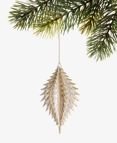 Holiday Lane Christmas Glitters Pine Cone Drop Ornament, Macy's Exclusive