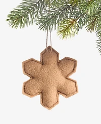Holiday Lane Gingerbread Village Gingerbread Snowflake Ornament, Macy's Exclusive