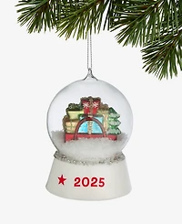 Holiday Lane Regional Macy's Gift Bag Snow Globe Ornament, Macy's Exclusive