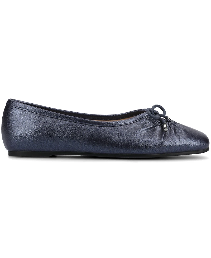 Journee Collection Women's Callee Ballet Bow Slip On Dress Flats