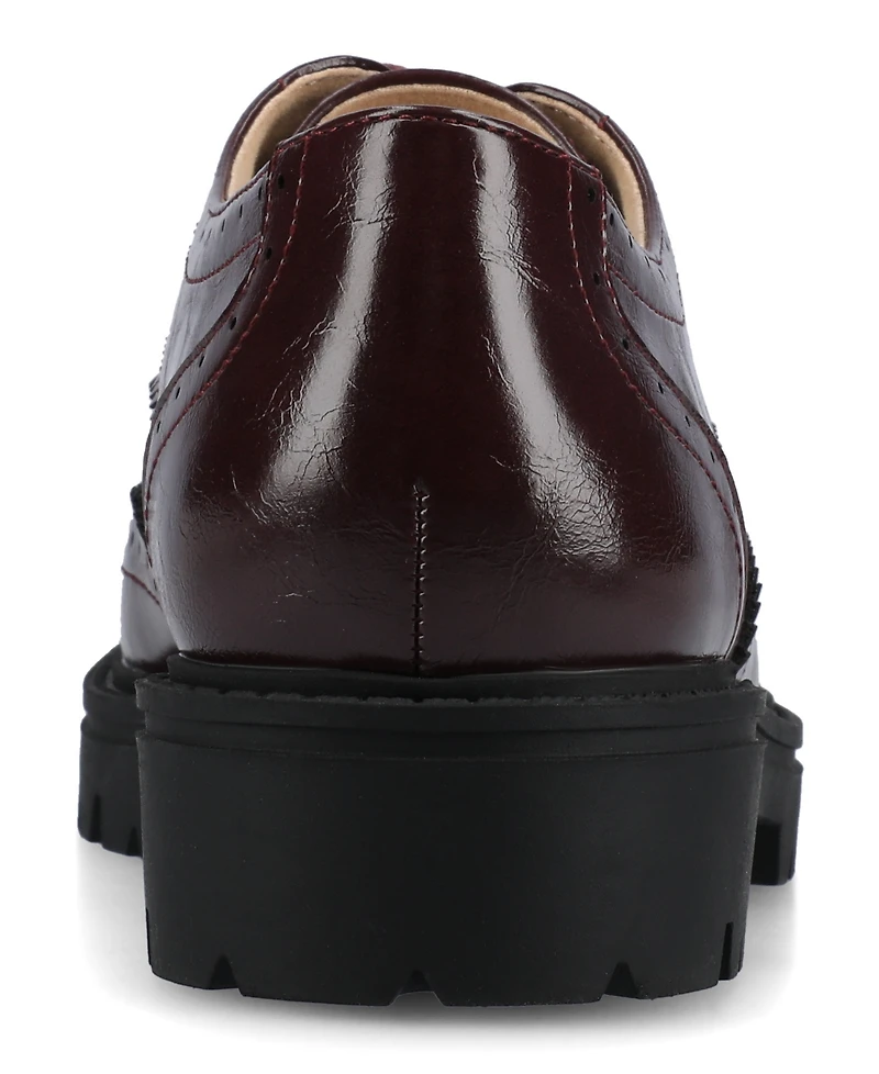 Journee Collection Women's Claudiya Almond Toe Flats