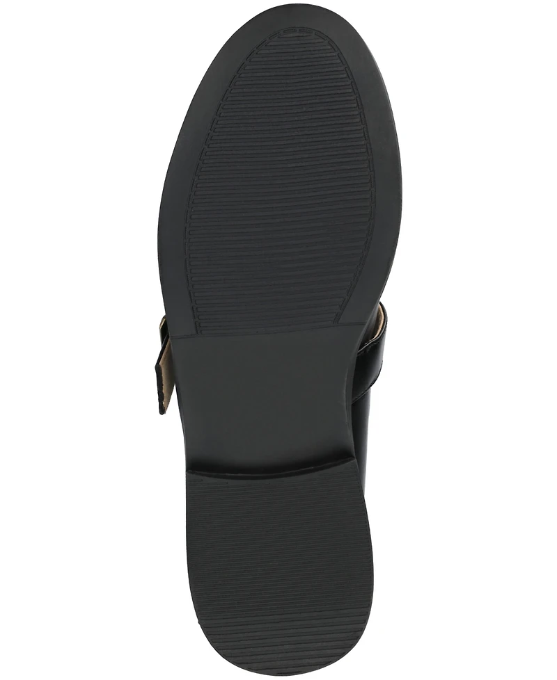 Journee Collection Women's Corina Round Toe Mary Jane Loafers