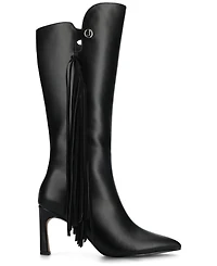 Journee Collection Women's Dolly Stiletto Heel Comfort Boots
