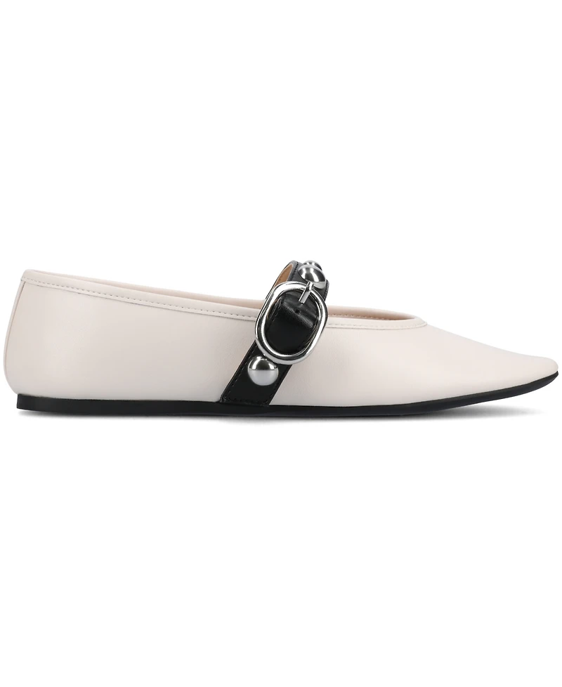 Journee Collection Women's Naveah Pointed Toe Ballet Flats