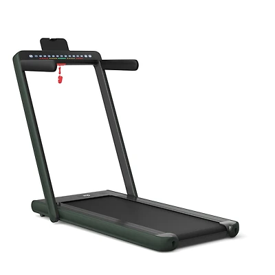 2-in-1 Electric Motorized Folding Treadmill with Dual Display, Speaker & Compact Design for Home Workouts