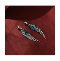 Sohi Women's Winged Drop Earrings