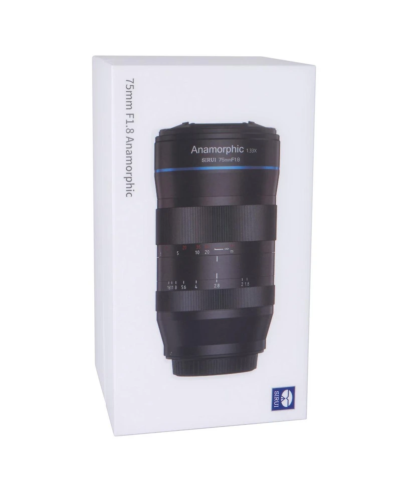 Sirui 75mm f/1.8 1.33x Anamorphic Lens for Sony E