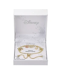 Disney Crystal and Mother of Pearl Lilo Stitch Summer Bolo Bracelet