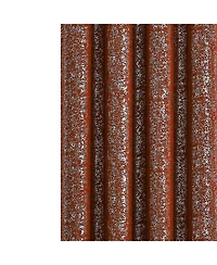 Kate Aurora 2 Piece Grommet Top Moroccan Sparkly Spice Light Reducing Window Curtain Panels