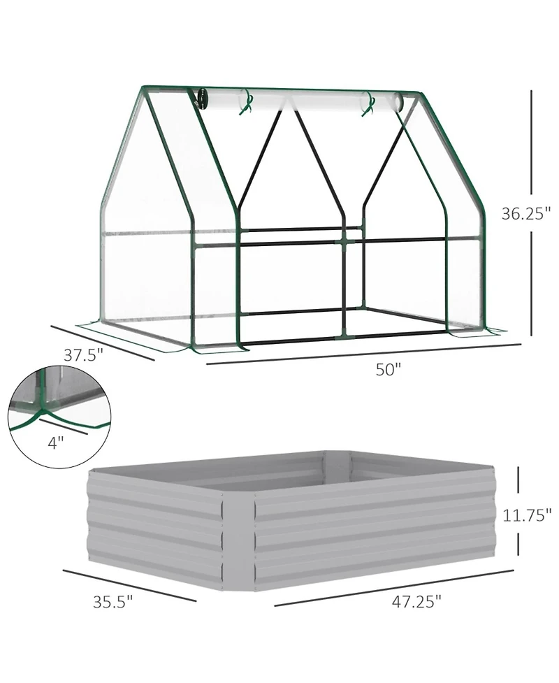 Greenhouse Durable and Spacious Growing Space for Plants, Vegetables, and Garden Crops