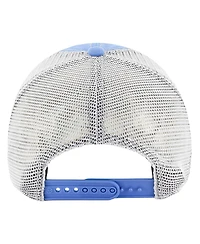 '47 Brand Men's Blue/Natural Detroit Lions Trawler Clean Up Trucker Adjustable Hat