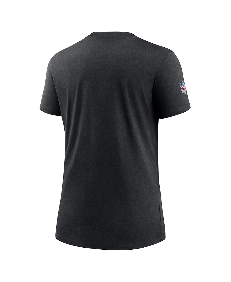 Nike Women's Black Minnesota Vikings Impact Legend Sideline Performance T-Shirt