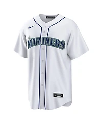 Nike Men's Jp Crawford White Seattle Mariners Home Replica Jersey