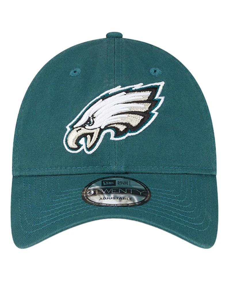 New Era Men's Midnight Green Philadelphia Eagles Core Classic 9TWENTY Adjustable Hat