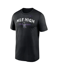 Nike Men's Black Colorado Rockies Local Legend Practice Performance T-Shirt