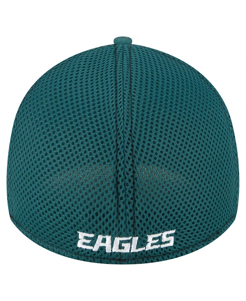 New Era Men's Midnight Green Philadelphia Eagles Neo 39THIRTY Flex Hat