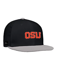 Nike Men's Black Oregon State Beavers On-Field Baseball Performance Fitted Hat