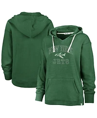 '47 Brand Women's Kelly Green New York Jets Plus Clarity Kennedy Pullover Hoodie