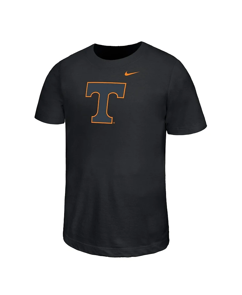 Nike Big Boys and Girls Black Tennessee Volunteers Legend Color Pop Performance T-Shirt