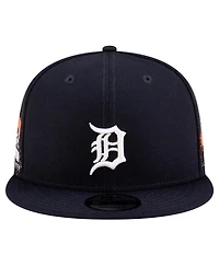 Guy Fieri's Flavortown x Mlb Men's Navy Detroit Tigers 9FIFTY Snapback Hat