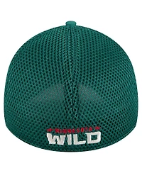 New Era Men's Green Minnesota Wild Active Subtle Camo 39THIRTY Flex Hat