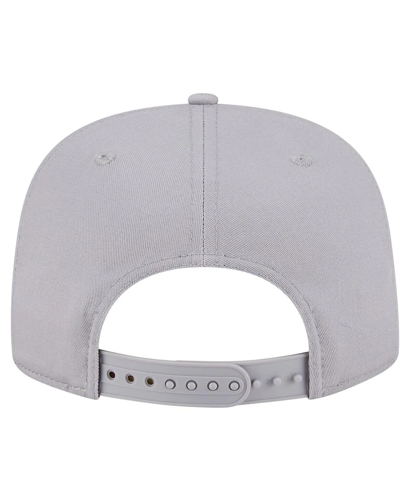 New Era Men's Gray Notre Dame Fighting Irish Golfer Vintage Adjustable Hat