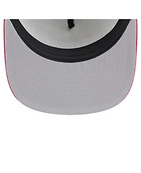 New Era Men's White/Red Washington Nationals Retro Script Trucker 9FIFTY Snapback Hat