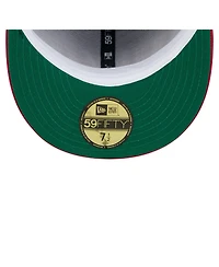 New Era Men's Royal/Red Chicago Cubs Satin 59FIFTY Fitted Hat