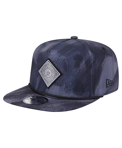 New Era Men's Navy Houston Astros Printed Golfer Snapback Hat