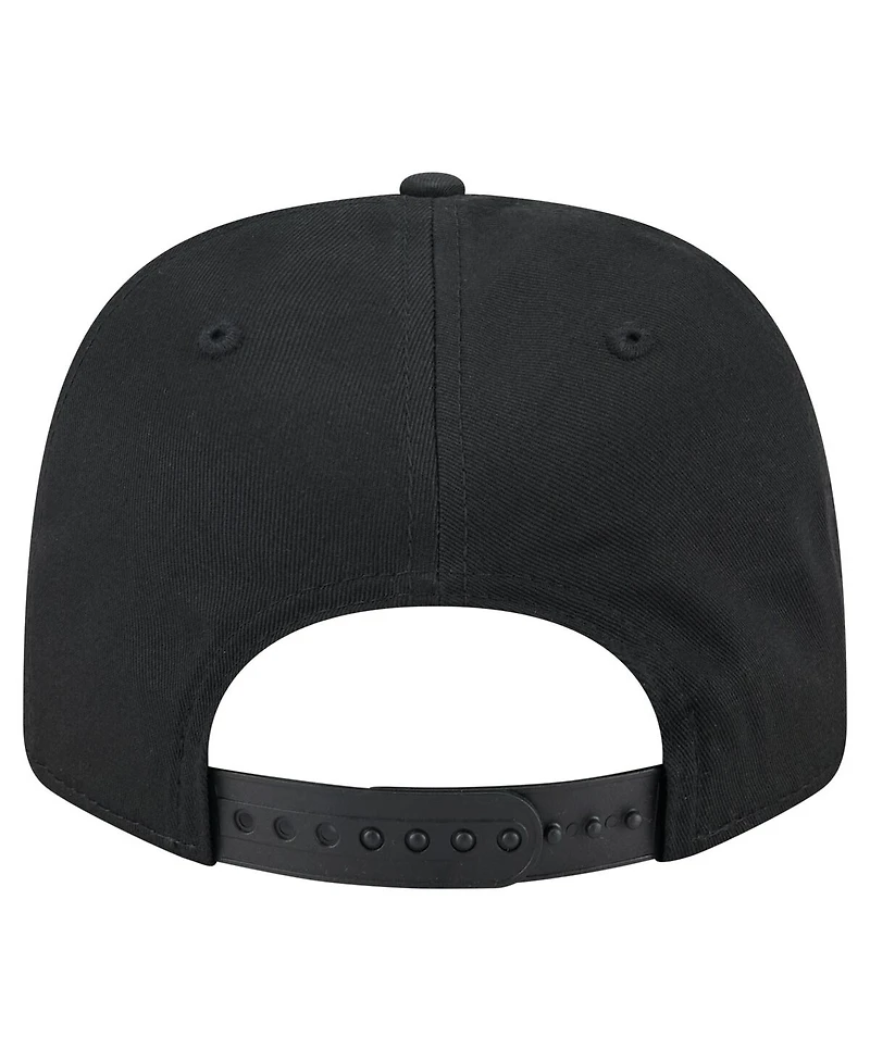 New Era Men's Black Arizona Diamondbacks Circle Patch 9SEVENTY Stretch-Snap Hat