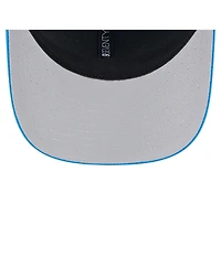 New Era Men's Blue Detroit Lions Main Trucker 9SEVENTY Stretch-Snap Hat