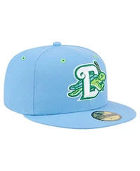 New Era Men's Light Blue Daytona Tortugas Authentic Collection 59FIFTY Fitted Hat