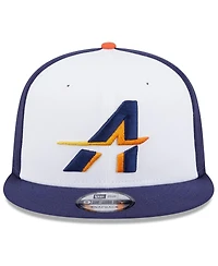 New Era Men's White/Navy Houston Astros 2025 City Connect 9FIFTY Snapback Hat