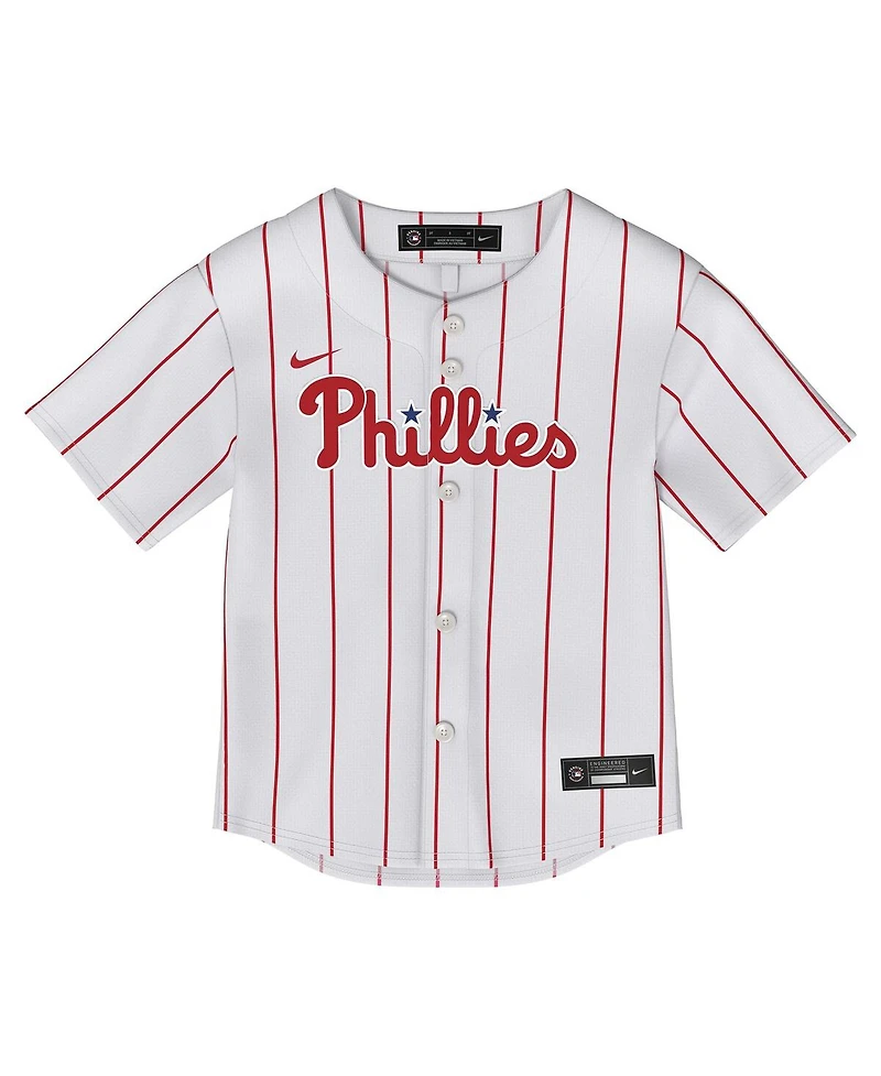 Nike Baby Boys and Girls Bryce Harper White Philadelphia Phillies Home Replica Jersey