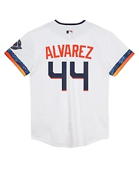 Nike Preschool Yordan Alvarez White Houston Astros 2025 City Connect Limited Player Jersey