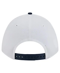 New Era Men's White/Navy New England Revolution 2025 Jersey Hook 9FORTY M-Crown Adjustable Hat