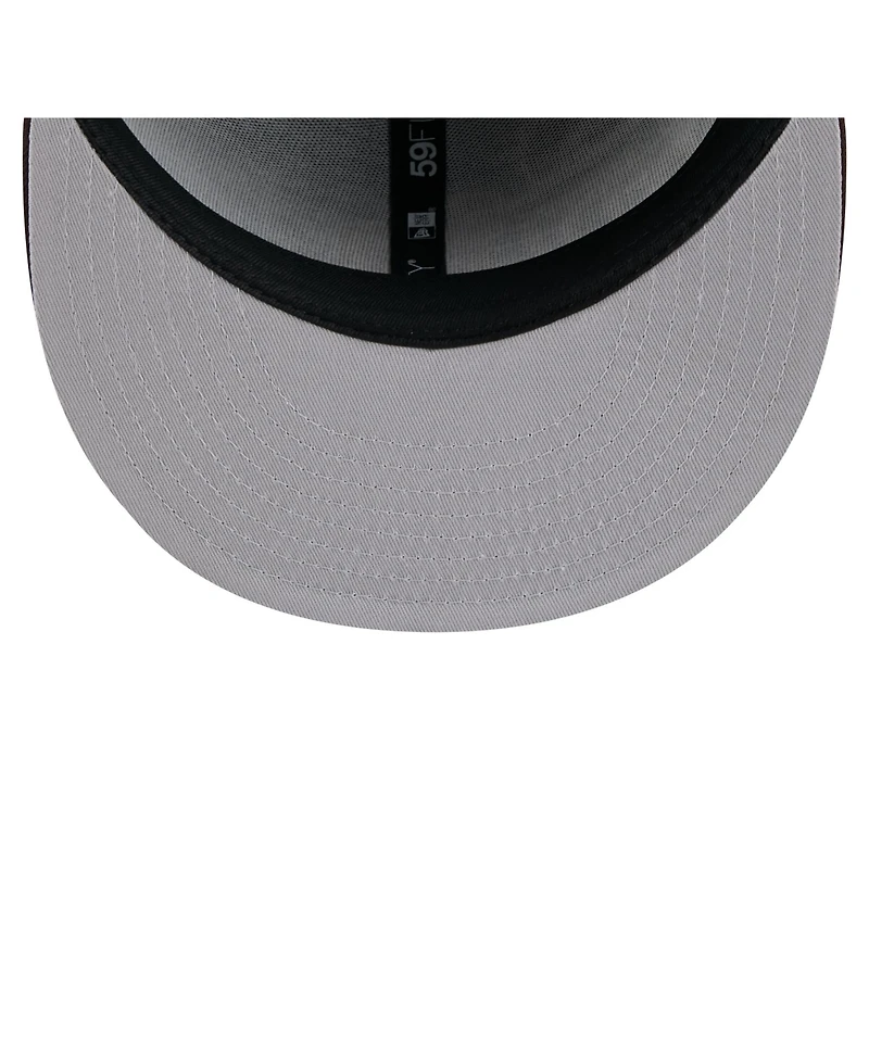 New Era Men's Brown San Diego Padres Yarn Stitch 59FIFTY Fitted Hat