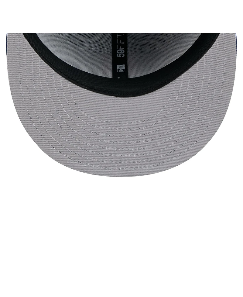 New Era Men's Royal York Mets Yarn Stitch 59FIFTY Fitted Hat