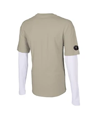 Stadium Essentials Men's Tan Inter Miami Cf Status Long Sleeve T-Shirt