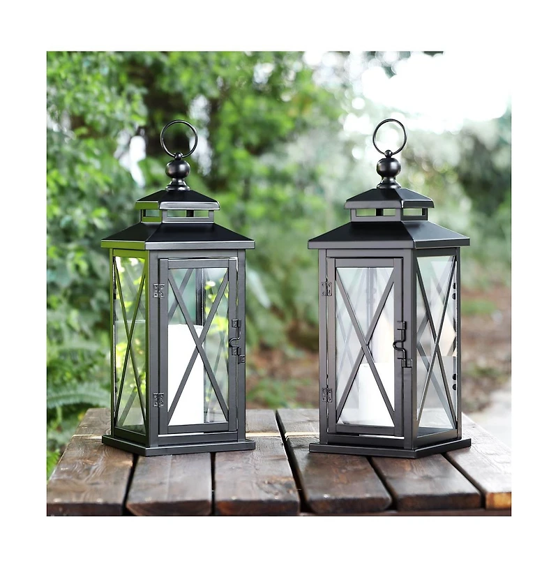 Lirio 17.5" Outdoor Lantern (Set of 2)