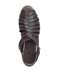 Woven Peep Toe Sandal