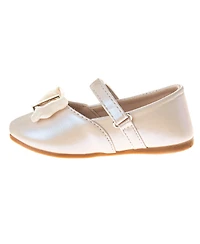 Laura Ashley Little and Big Girls Hook Loop Dress Shoe