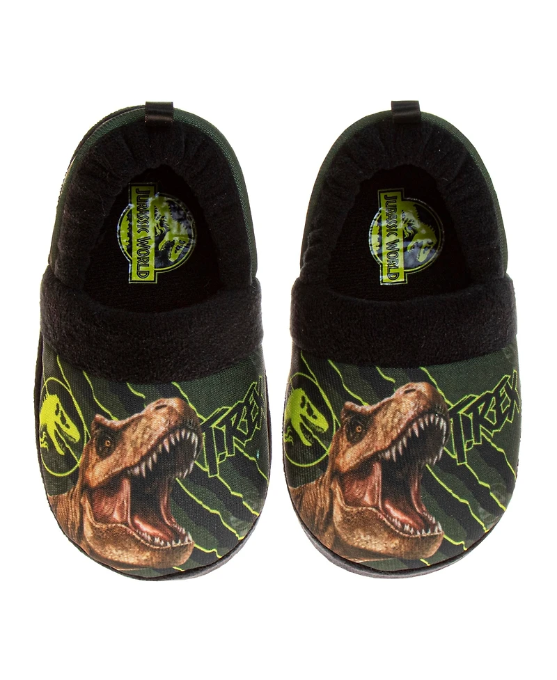 Jurassic World Toddler Boys Dual Sizes House Slippers