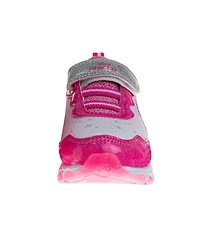 Disney Toddler Girls Princess Hook and Loop Sneakers